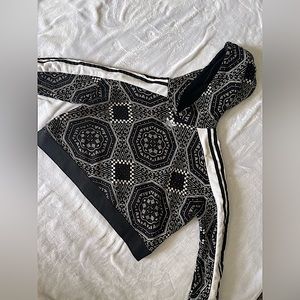 Adidas crop hoodie size medium